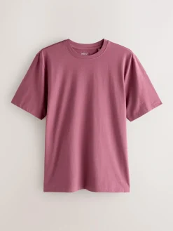 Next Multi Regular Fit Essential Cotton T-Shirts 6 Pack^ Nightwear|Tops & T-Shirts