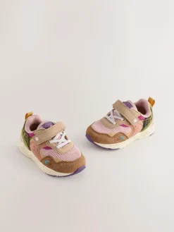Next Wide Fit (G) Elastic Lace Touch Fasten Trainers^ Sneakers|Sneakers