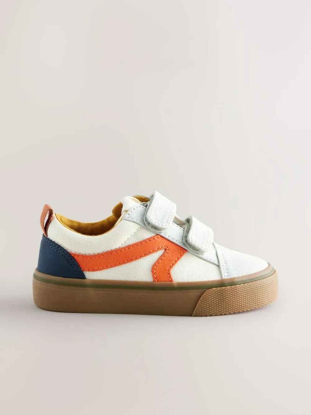Best Next Wide Fit (G) Touch Fastening Skate Trainers Multi