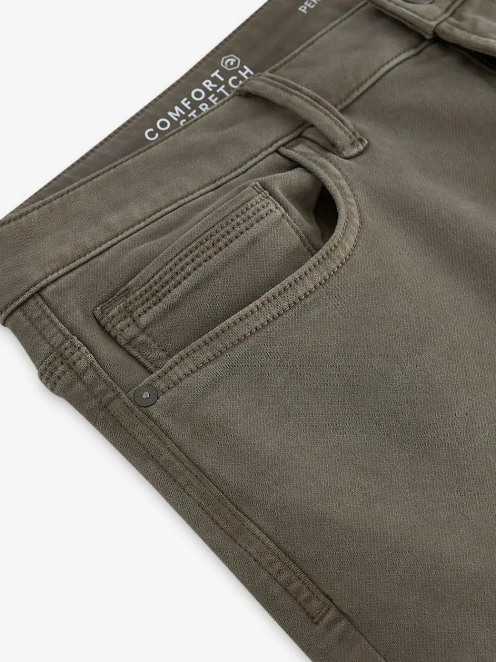 Outlet Next Mushroom Brown Slim Fit Comfort Stretch Jeans
