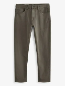 Outlet Next Mushroom Brown Slim Fit Comfort Stretch Jeans