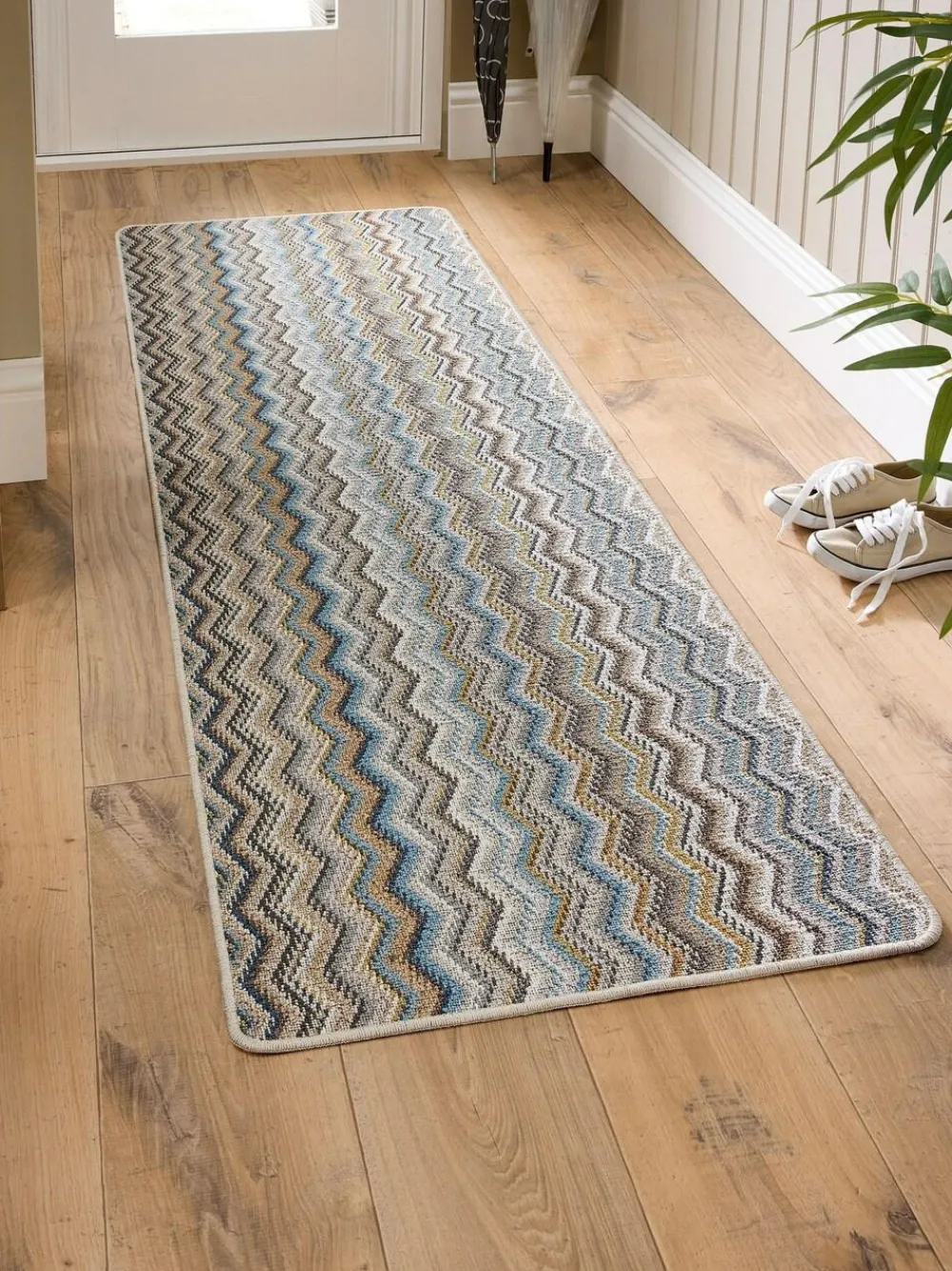 My Mat Zig Zag Runner^ Rugs & Runners