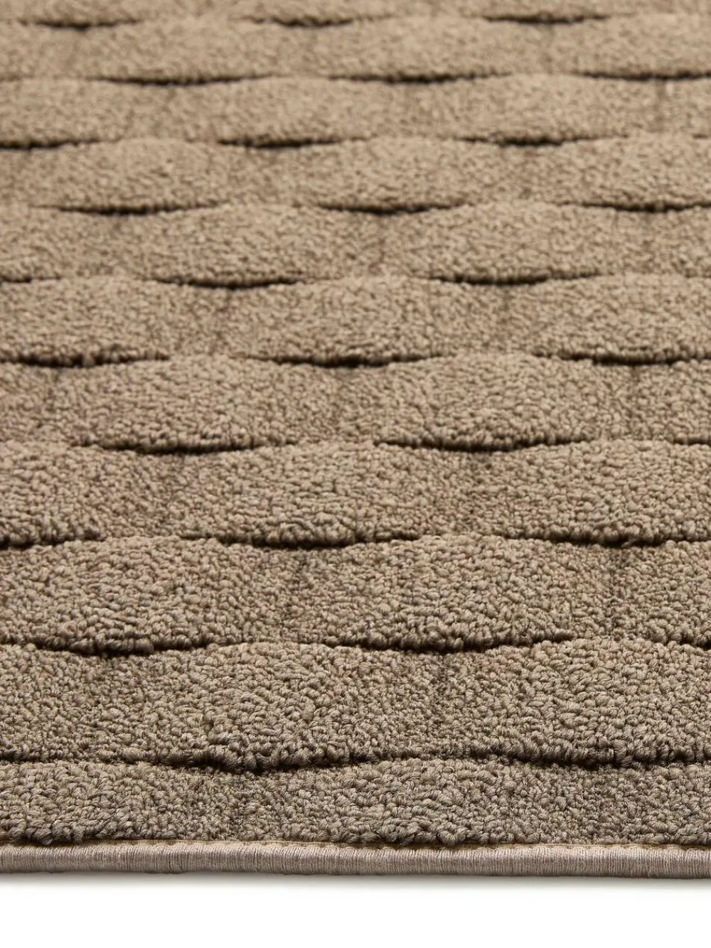 Hot My Mat Mink Sculptured Washable Stain Resistant Runner