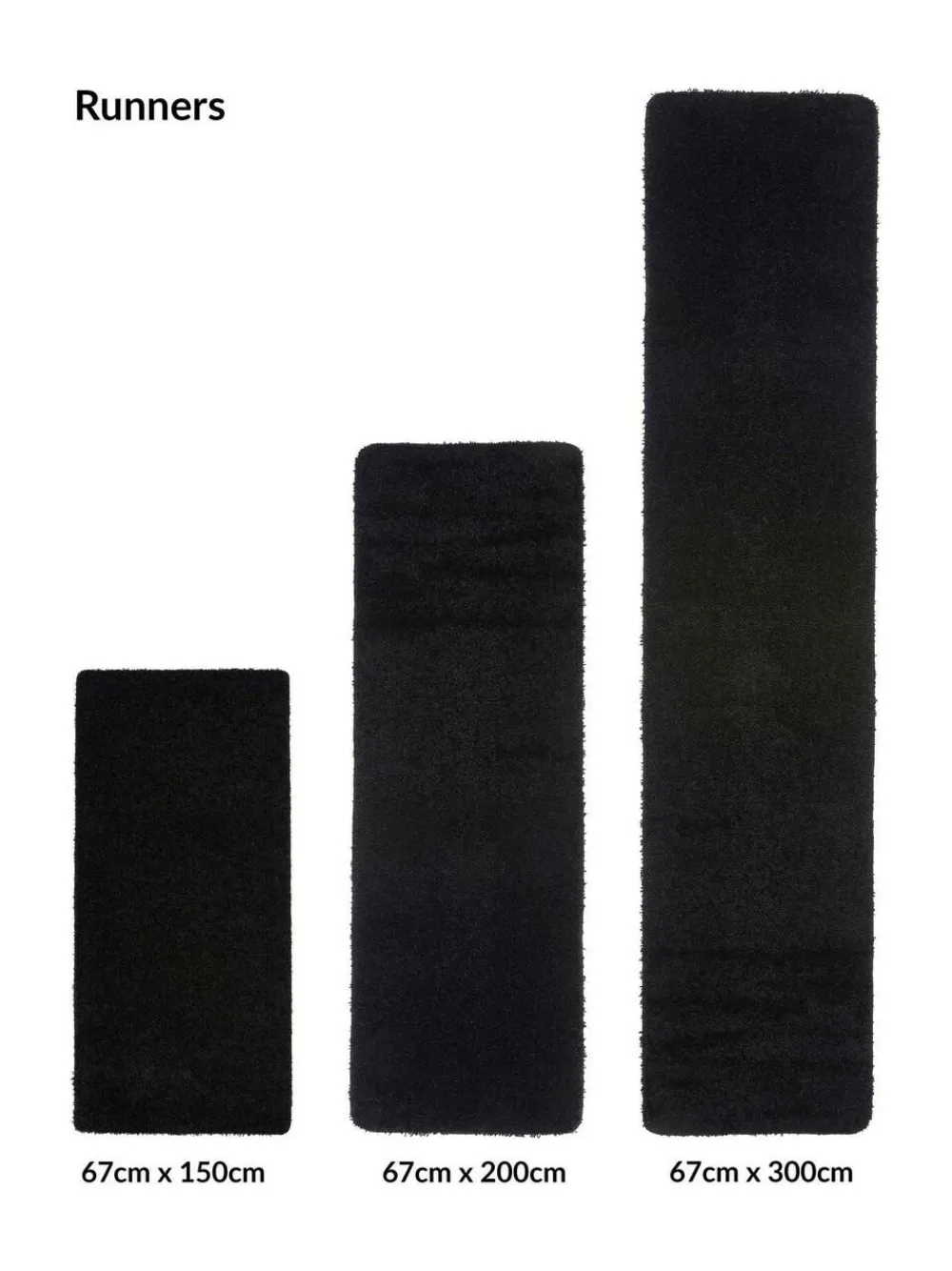 Sale My Rug Black Shaggy Rug