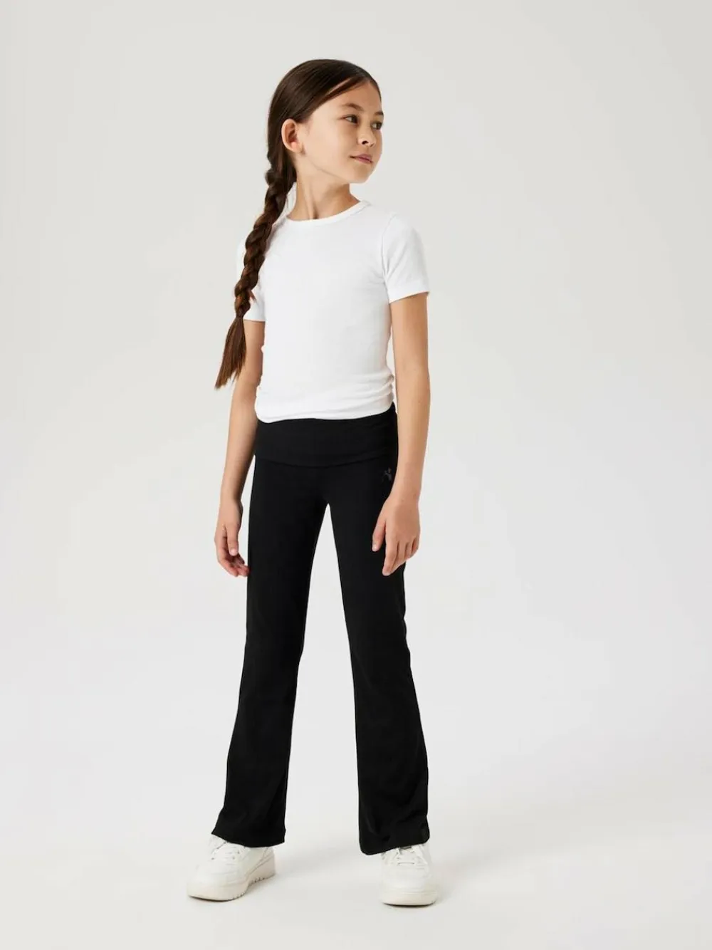 Name It Black Fold Over Flared Jersey Jeans^ Jeans
