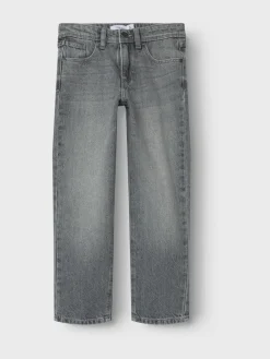 Discount Name It Straight Fit Jeans Grey