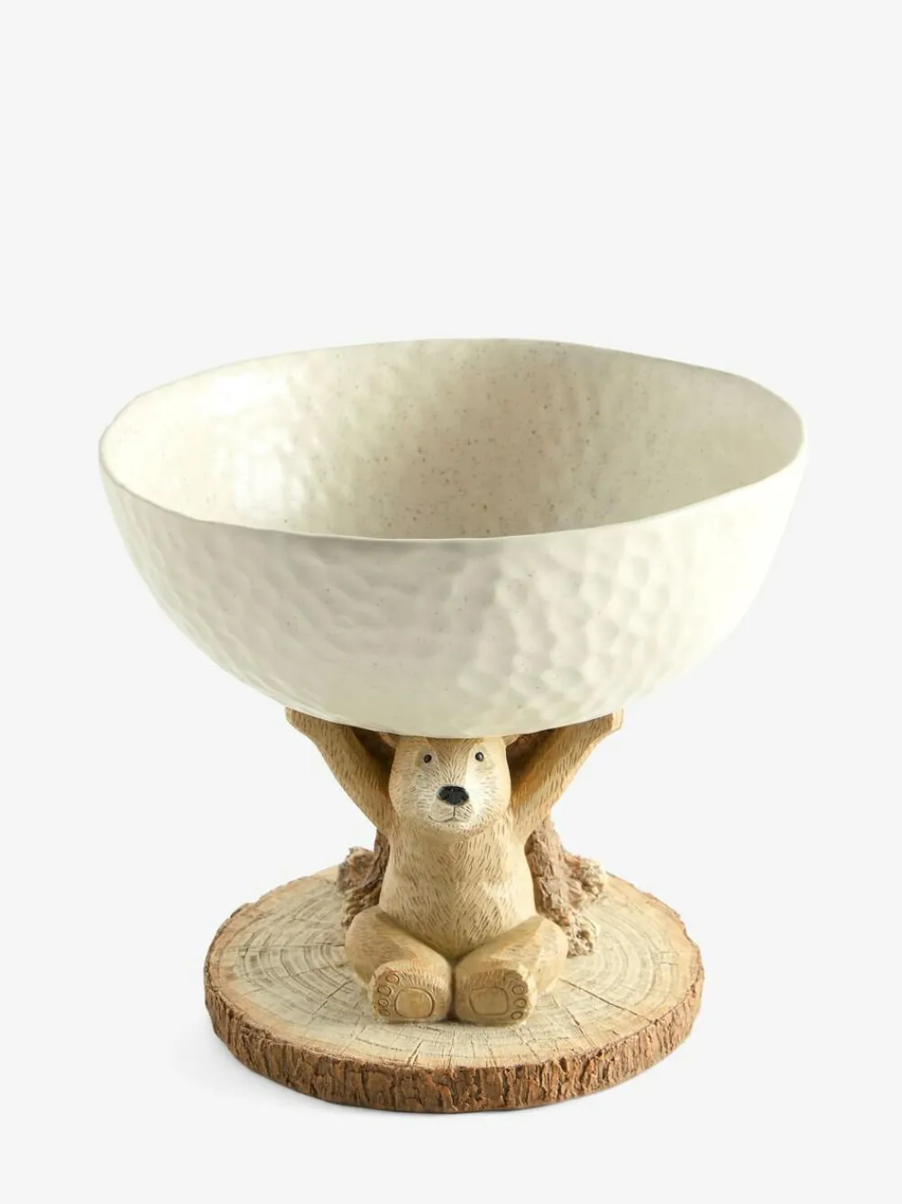 Sale Next Natural Bertie Bear Fruit Bowl