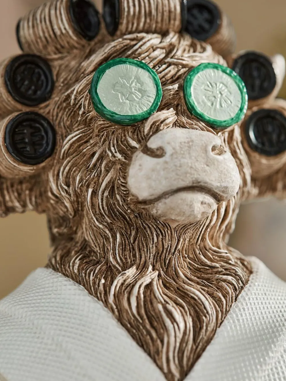 Online Next Natural Hamish Pamper Bust Bathroom Ornament