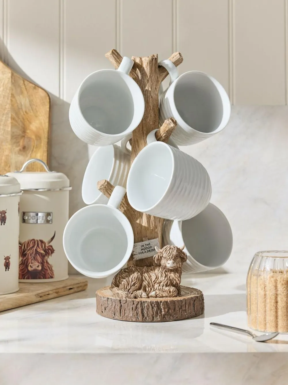 Outlet Next Natural Hamish The Highland Cow Mug Tree