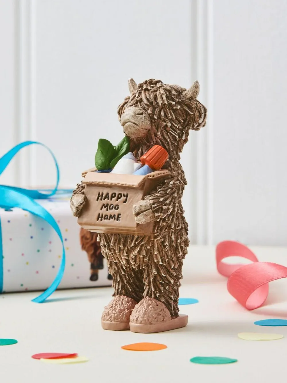 Next Natural New Home Hamish The Highland Cow Ornament^ Ornaments