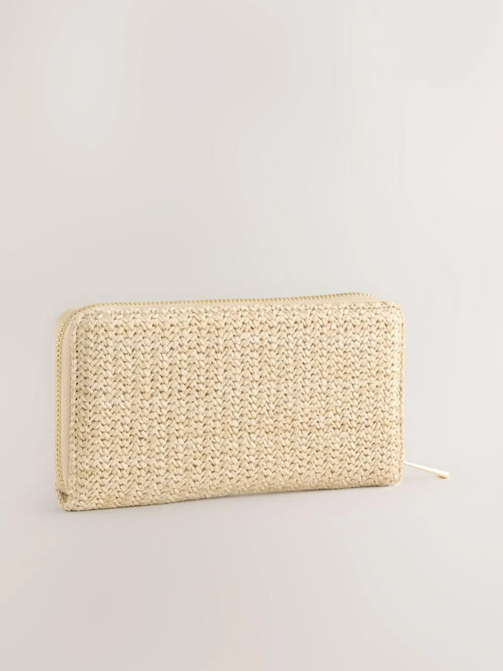 Next Natural Raffia Effect Purse^Women Purses