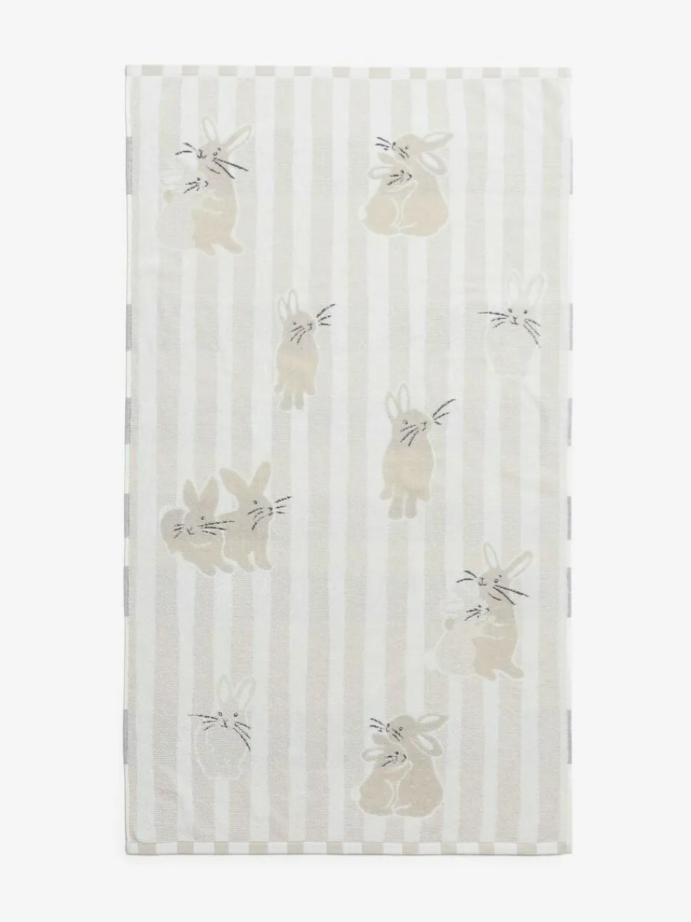 New Next Natural Spring Bunny 100% Cotton Towel