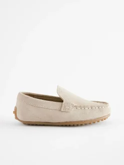 Next Standard Fit (F) Suede Slip-Ons Loafer Shoes^BOY Shoes|Occasionwear