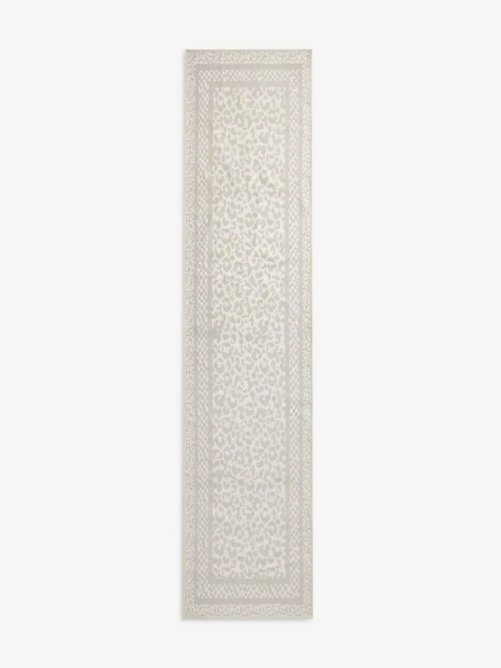Hot Next Natural Washable Leopard Print Runner