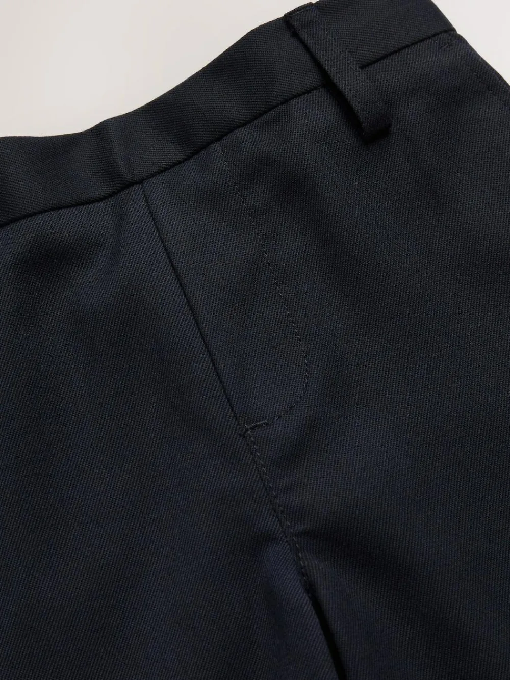 New Next 2 Pack Flat Front School Shorts (3-14yrs) Navy