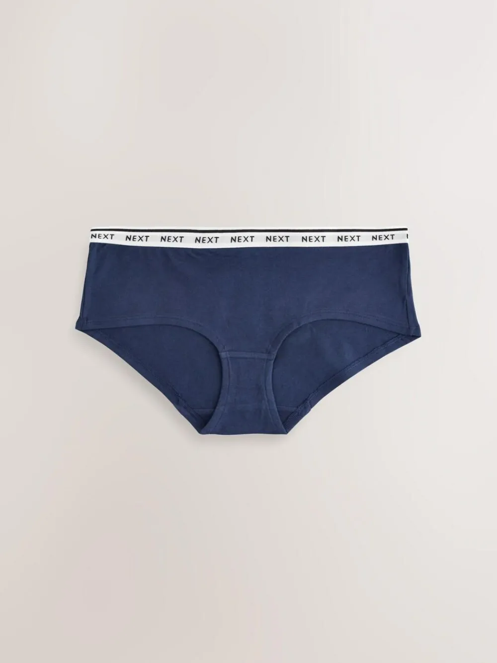 Next Short Cotton Logo Knickers 4 Pack^Women Panties