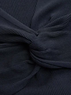 Next Maternity Twist Front Knit Jumper Dress^Women Maxi Dresses|Knitwear