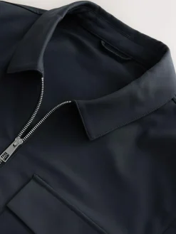 Discount Next N.Premium Smart Technical Jacket With Stretch Navy Blue