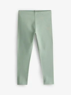 Discount Next Navy Blue/ Pink/ Sage Green/ Denim Blue Leggings 5 Pack (3-16yrs)