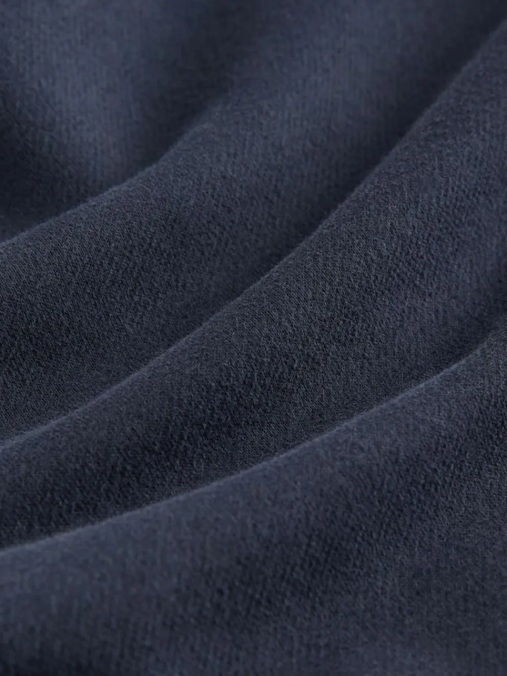 Hot Next Navy Blue Relaxed Fit Essentials Longline Sweatshirt with Pockets