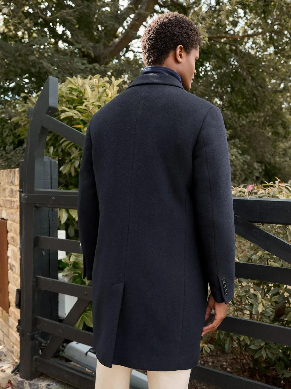 Next Signature Soft Touch Wool Rich Padded Italian Fabric Funnel Neck Coat^ Coats & Jackets|Coats & Jackets