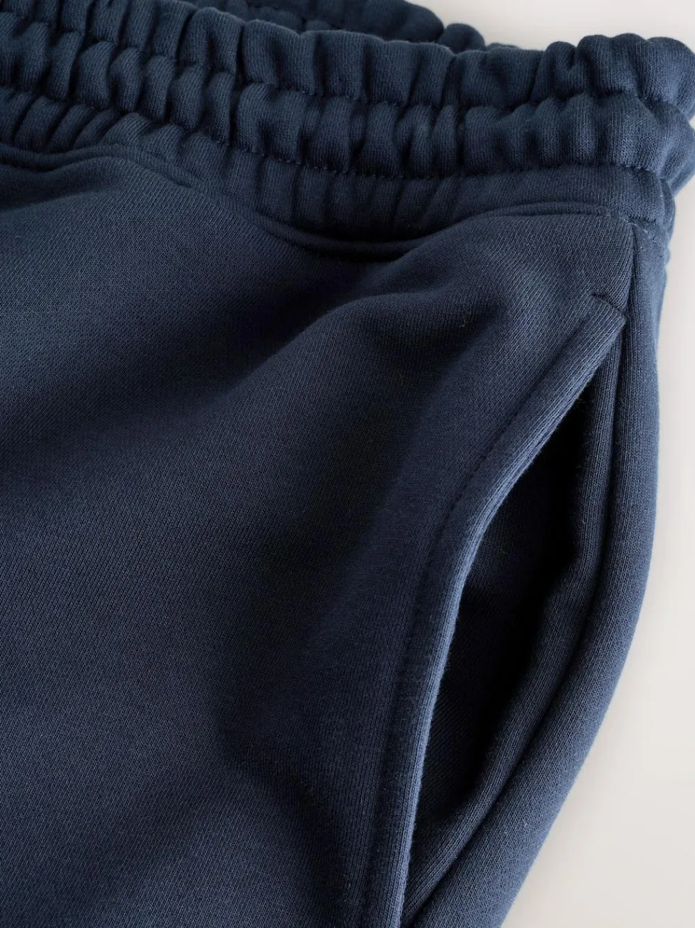 Hot Next Slim Fit Slim Fit Brushback Heavyweight Joggers Navy Blue