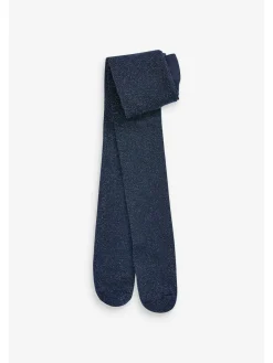 Online Next Navy Blue Sparkle Tights