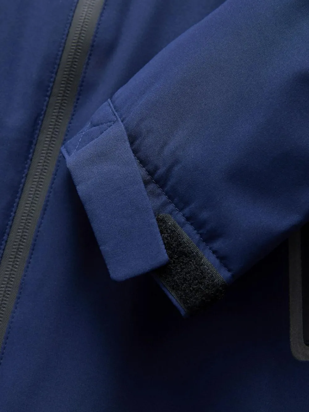 Next Navy Blue Waterproof Fleece Lined Hooded Jacket (3-16yrs)^BOY Coats & Jackets|Snowsuits & Coats