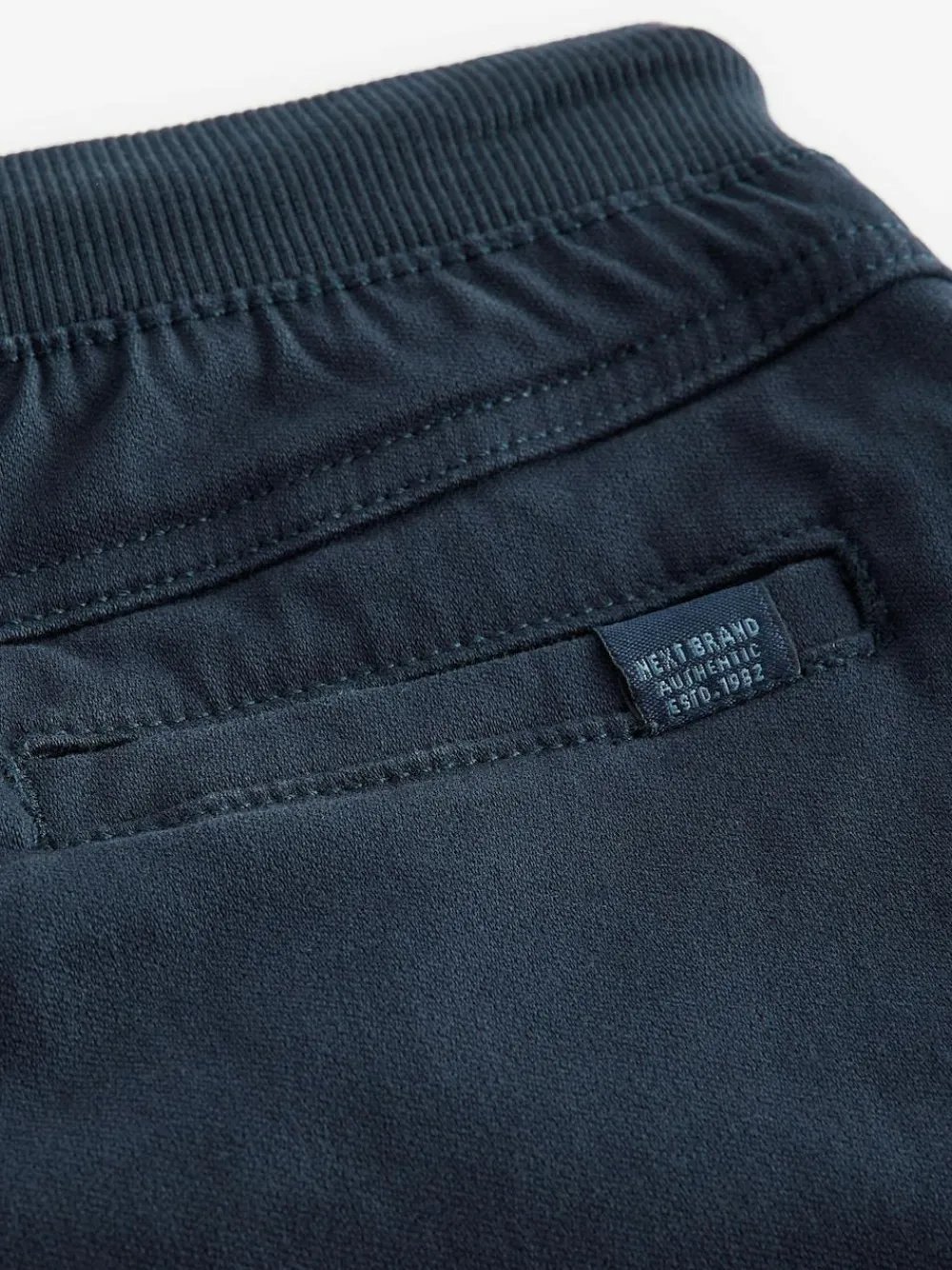 Next Wide Fit Rib Waist Pull-On Trousers (3-16yrs)^BOY Pants & Chinos