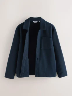 Next Wool Look Fleece Shacket^ Sweatshirts & Hoodies|Sweatshirts & Hoodies