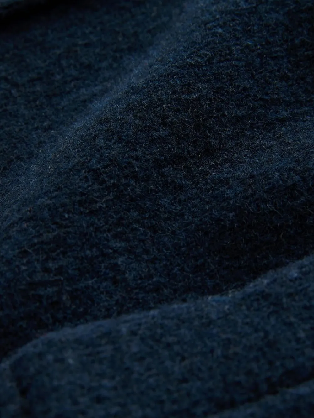 Sale Next Wool Look Fleece Cardigan Navy Blue