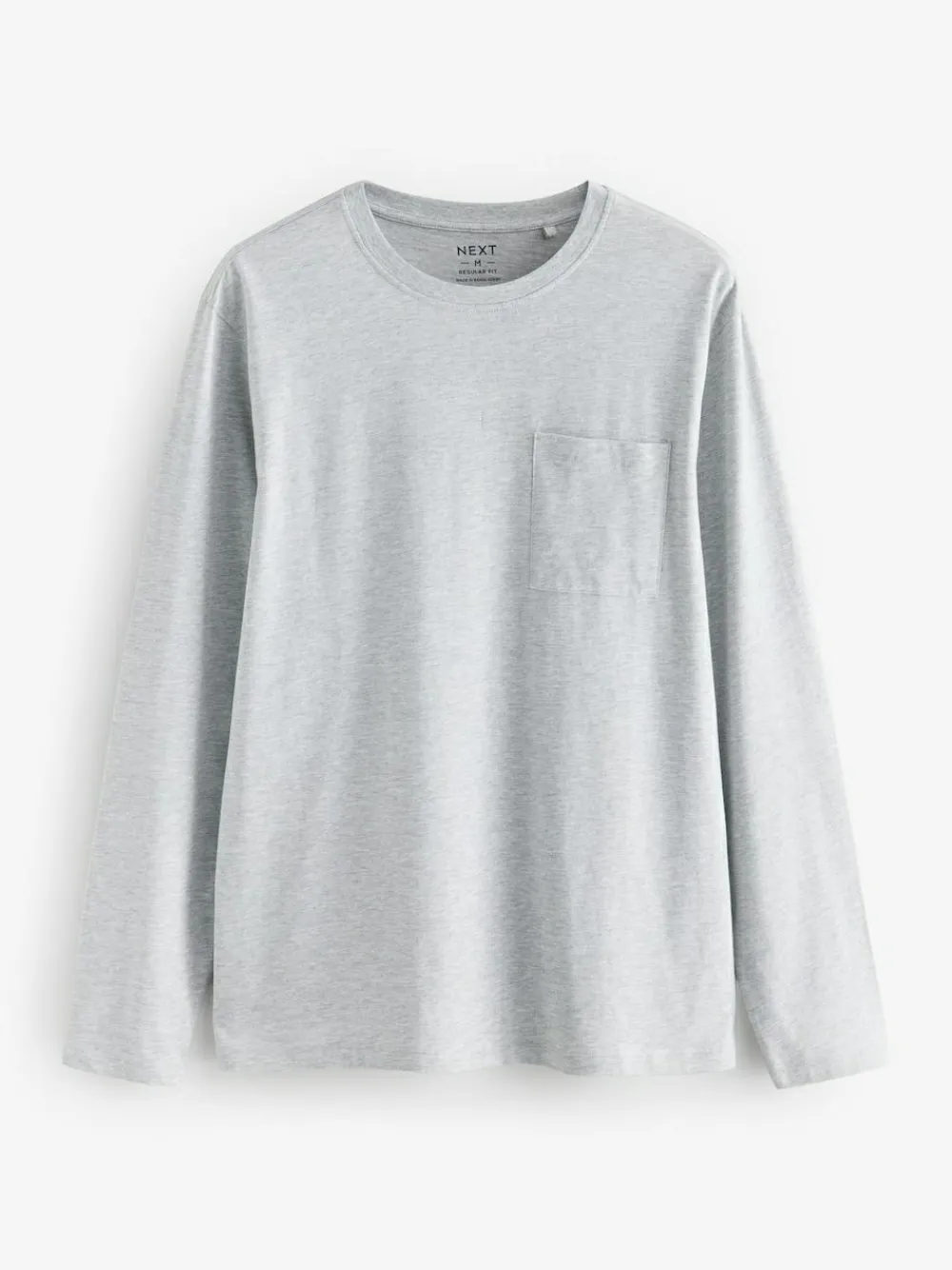 Hot Next Navy Blue/Grey Long Sleeve Jersey Pyjamas Set