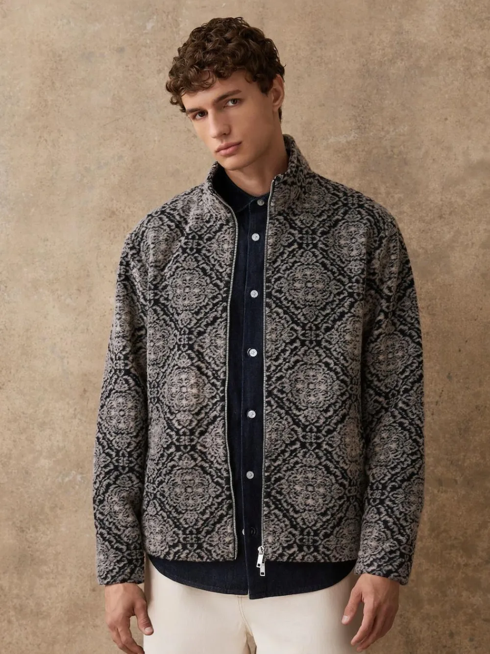 Next Full Zip Funnel Neck Fleece^ Coats & Jackets|Coats & Jackets