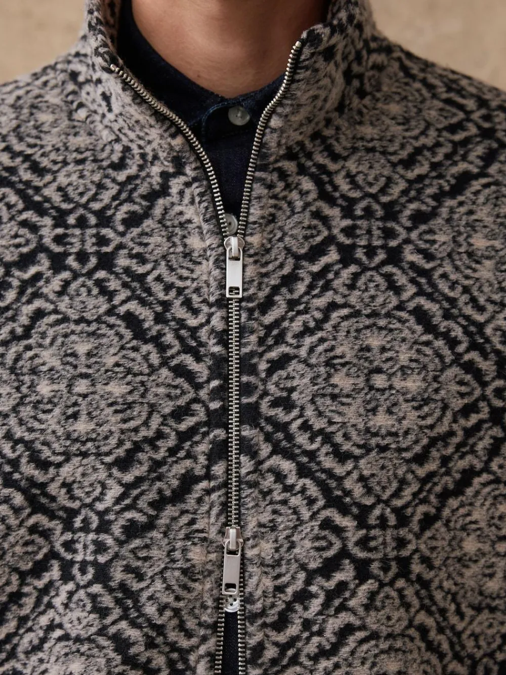 Next Full Zip Funnel Neck Fleece^ Coats & Jackets|Coats & Jackets