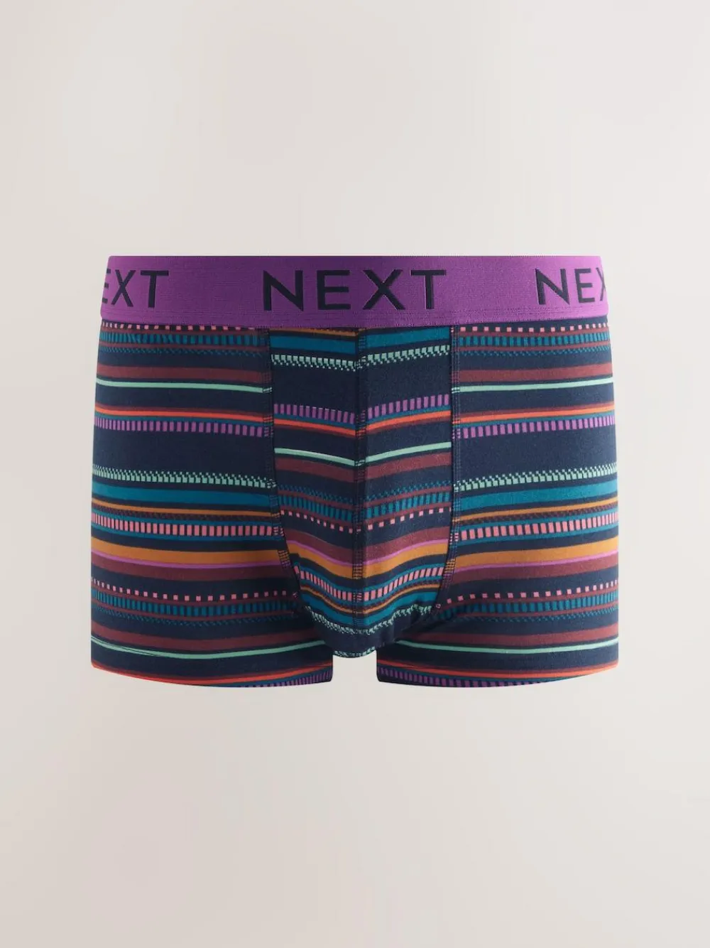 Next Navy/ Burgundy Red Spot Stripe 8 pack Hipster Boxers 5 Pack^ Underwear|Underwear