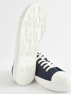Next Canvas Baseball Trainers^Women Sneakers