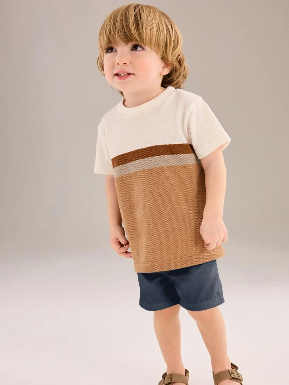 Outlet Next Navy Chino Shorts (3mths-7yrs)