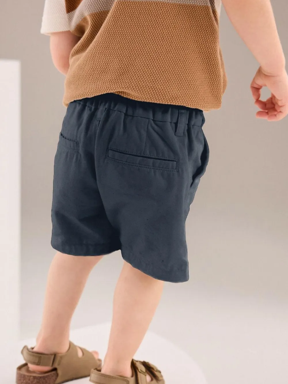 Outlet Next Navy Chino Shorts (3mths-7yrs)