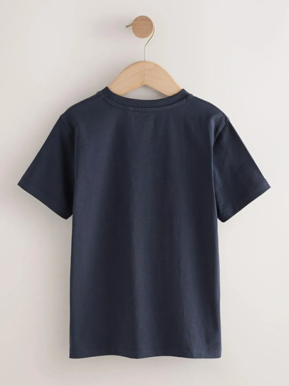 Clearance Next Navy Digi Happy Face Regular Fit Short Sleeve All-Over Print T-Shirt (3-16yrs)