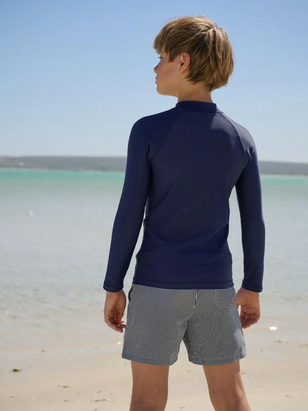 Next Long Sleeve Rash Vest (1.5-16yrs)^BOY Swimwear