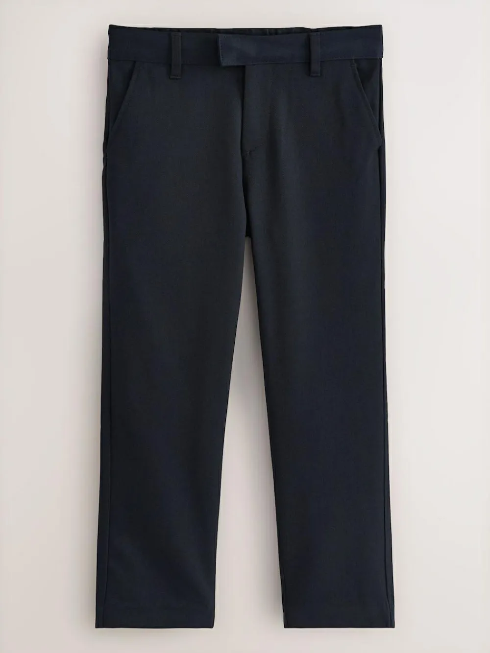 Clearance Next Longer Leg Regular Waist School Trousers (3-17yrs) Navy