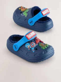 Sale Next Navy Marvel Slipper Clogs