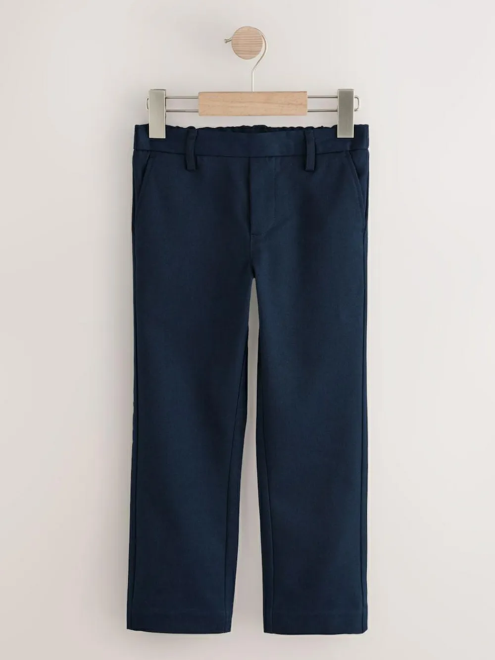 Next School Pull On Waist Straight Trousers (3-17yrs)^BOY Pants & Chinos|Tznius Pants