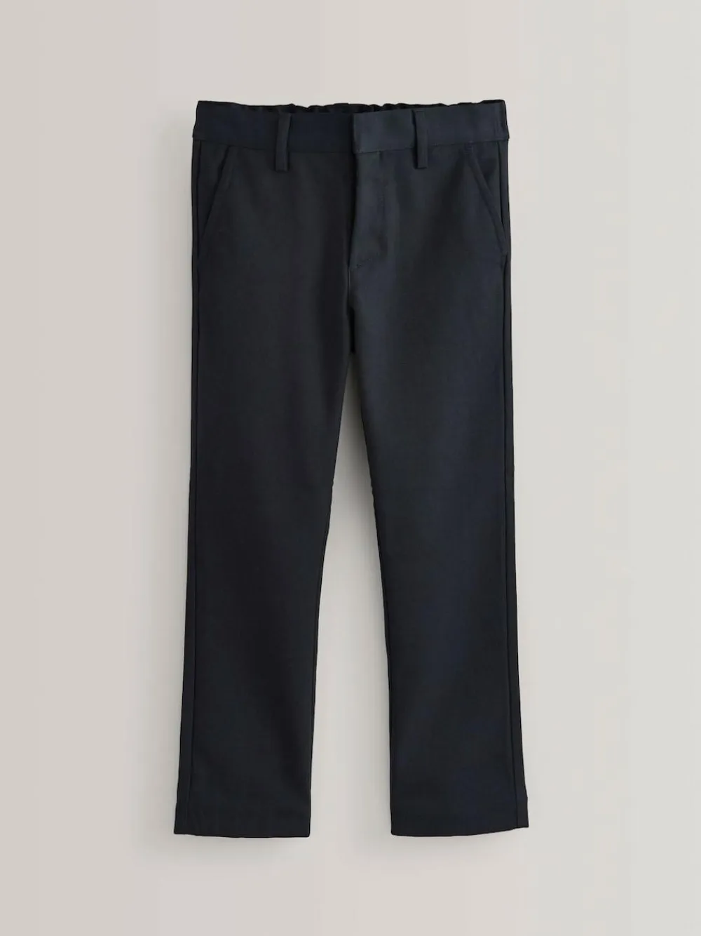 Online Next Slim Waist Straight Leg School Trousers (3-17yrs) Navy