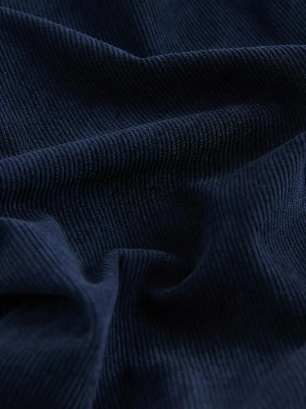 Online Next Navy Smoothing Cord Wide Leg Trousers