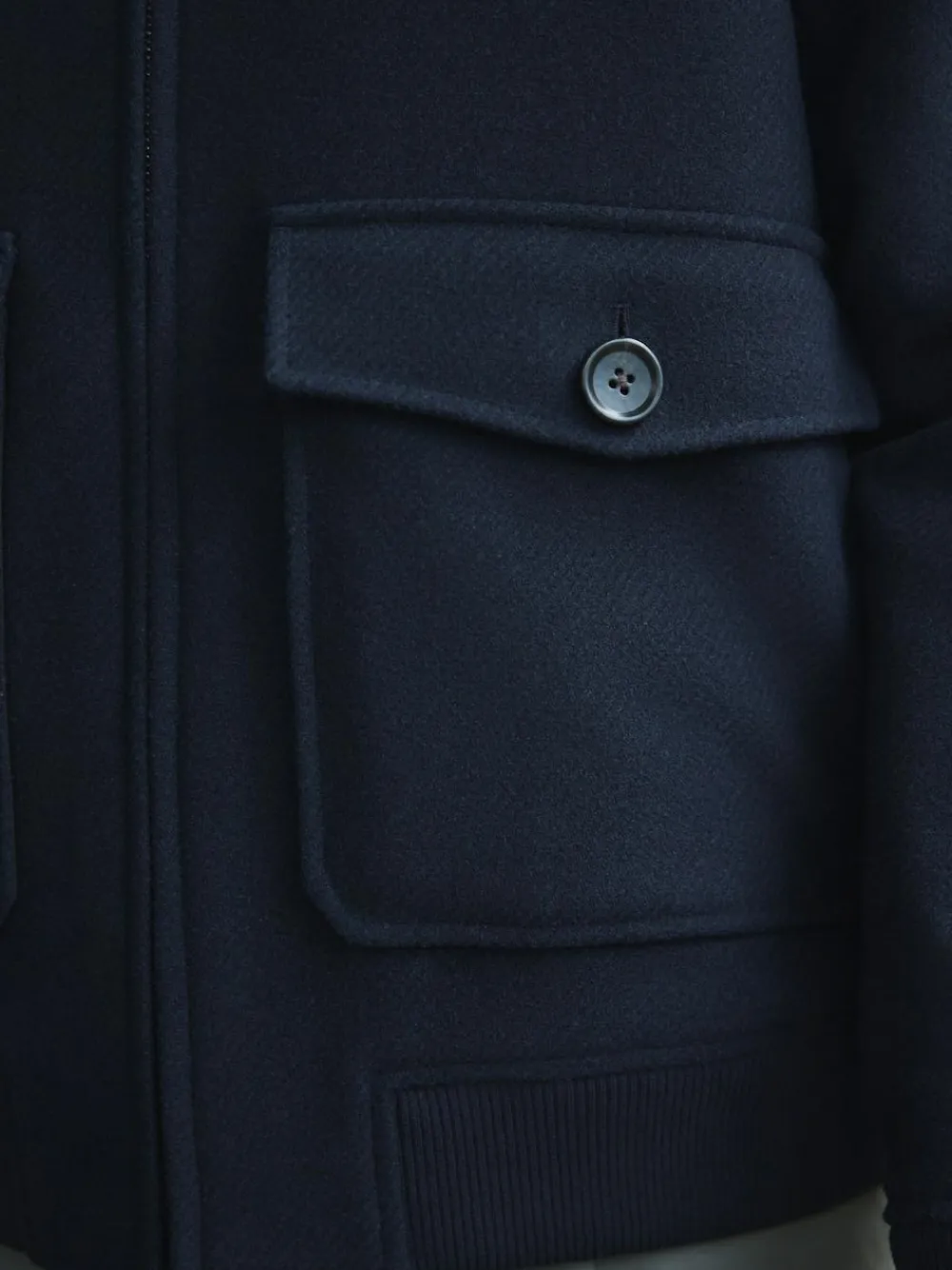 Next Twill Wool Blend Borg Collar Jacket^ Coats & Jackets|Coats & Jackets