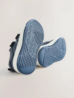 Sale Next Wide Fit (G) Touch Fastening Two Strap Trainers Navy