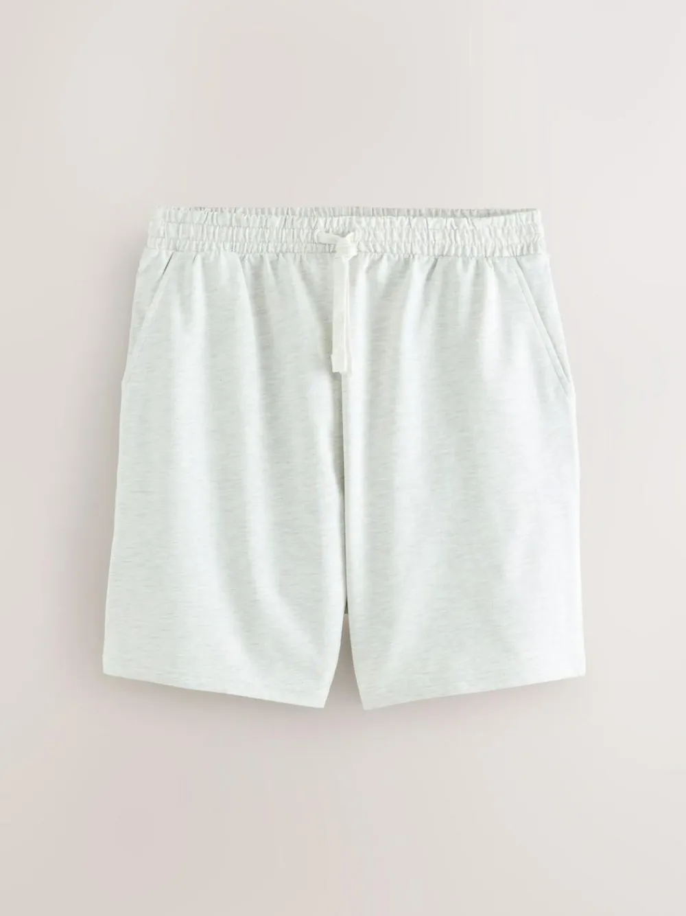 Clearance Next Loopback Soft Touch Shorts 3 Pack Navy/Green/Ice Grey