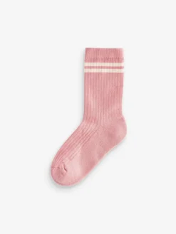 Next Neutral 3 Pack Cotton Rich Cushioned Sole Ankle Socks^ Socks & Tights|Socks & Tights