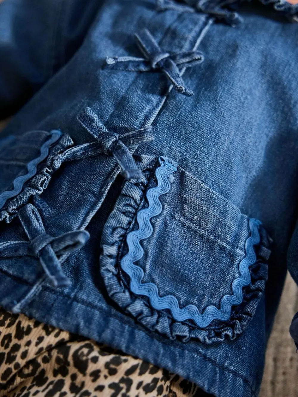 Next Neutral Animal Baby Denim Jacket, Top and Leggings Set 3 Piece (0mths-2yrs)^ Sets & Co-Ords|Sets & Co-Ords